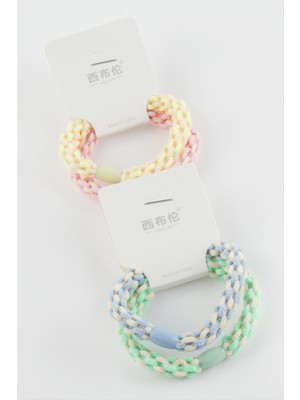 Örgülü Lastikli Toka 2 Adet