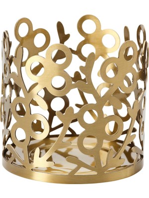 Tealight Mumluk, Altın Rengi, 7 cm