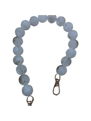 Çanta Askısı 40 cm Akrilik Yuvarlak Sedef