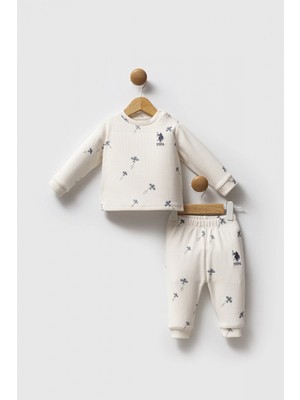 U.s. Polo Assn 2 Li Takım USB2605 Ekru