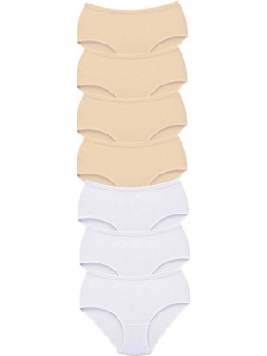 7 Adet Tutku Kadın Yüksek Bel Bato Kalın Lastik Külot S9