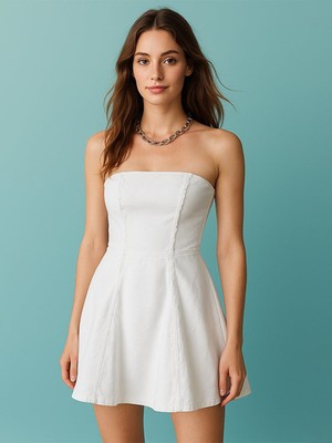 Cordelıa Mini Straplez Elbise