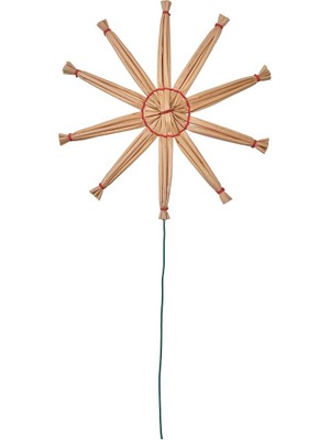 Ağaç Süsü, Saz El Yapımı, 20 cm