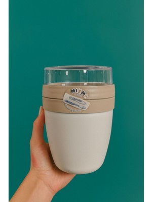 Kaşıklı Tahıl Yoğurt Kabı