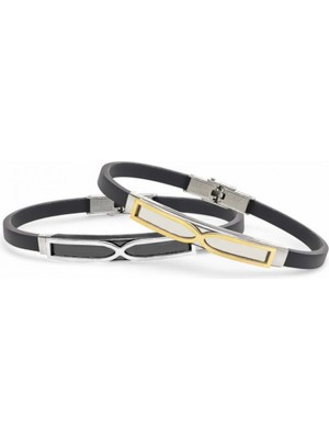 Fm Sonsuzluk Desenli Çelik Bileklik 3183SCB012