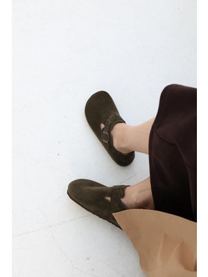 Oxford Hakiki Deri Mantar Taban Ortopedik Ayakkabı