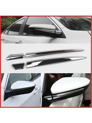 Honda Civic Fc5 Fk7 Krom Ayna Çıtası