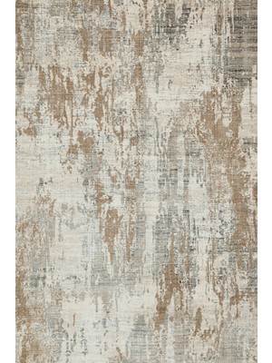 Hali.Net 120x180 cm Krem Soyut Modern Soyut Halı | Salon Yatak Odası Halısı | Hav Vermez Leke Tutmaz | VENUSA-3111