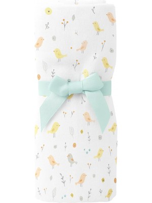 %100 Pamuk Müslin Bebek Battaniyesi - Çok Amaçlı Müslin Bebek Örtüsü - 90 x 90 cm