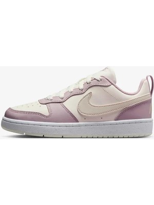 Nike Court Borough Low Recraft (Gs) DV5456-129 Pudra Kadın Günlük Spor Ayakkabı