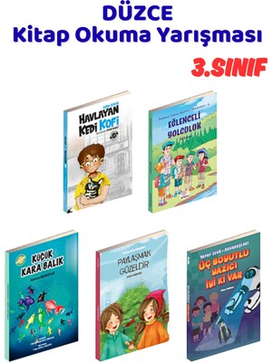 Düzce Kitap Okuma Yarışması 3.sınıf Kitapları, 5 Kitap Set, 3.sınıf Masal Öykü