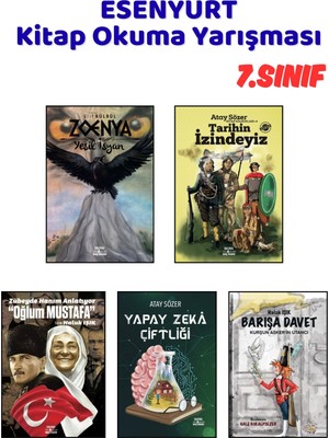 Esenyurt Kitap Okuma Yarışması 7.sınıf Kitapları, 5 Kitap Set, 7.sınıf Masal Öykü