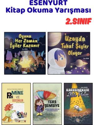 Esenyurt Kitap Okuma Yarışması 2.sınıf Kitapları, 5 Kitap Set, 2.sınıf Masal Öykü