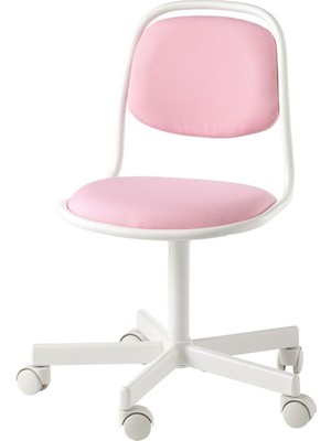 Çocuk Çalışma Sandalyesi, Beyaz-Vissle Pembe