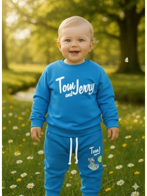 Laura Baby Tom ve Jerry Erkek Çocuk Alt Üst Eşofman Takımı