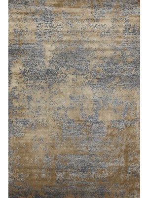 Hali.Net 120x180 cm Desenli Bej Eskitme Modern Soyut Halı | Salon Yatak Odası Halısı | Hav Vermez Leke Tutmaz | VERSAY-8711