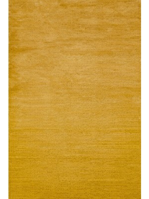 Hali.Net 120x180 cm Sarı Modern Düz Halı | Salon Yatak Odası Halısı | Hav Vermez Leke Tutmaz | MONO-9314