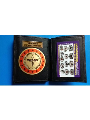 Aldatmaz Sağlık Bakanlığı,rozetli Cüzdanı,+1rozet Al.kurum Adresıne Gonderılır.sıvıl Adrese Gönderilmez.