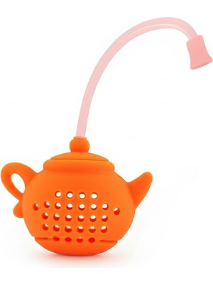 Çaydanlık Tasarımlı Çay Demleme Süzgeci  220°C Dayanıklı