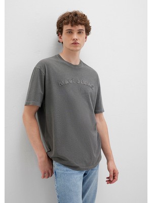Mavi Mavi Jeans Baskılı Antrasit Tişört 0612953-900