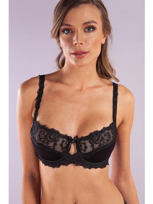 Golshan Giselle Half Padded Bra,siyah Toparlayıcı  Konforlu ve Şık Sütyen