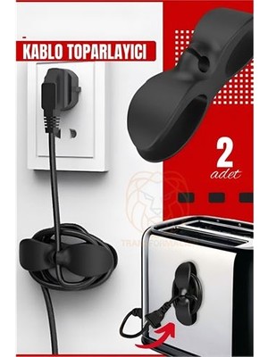 Turk Kablo Sarma Aparatı Airfryer Tost Makina Kablo Toparlama - BKS4843-3386