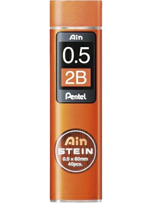 Pentel Ain Stein 0.5 mm 2B 40'lı Min (Uç)