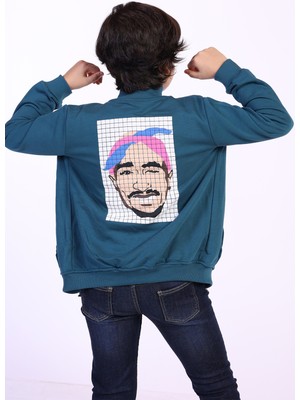 Toontoy Erkek Çocuk Kabartma Baskılı Hırka