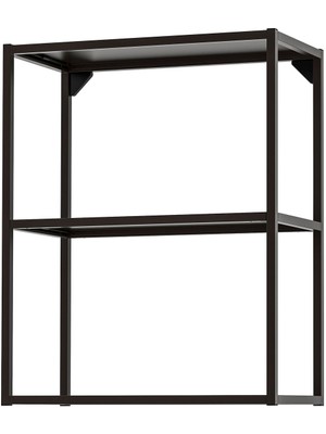 Açık Raf Ünitesi, Antrasit, 60X30X75 cm