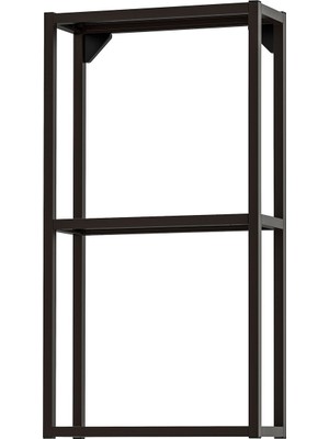 Açık Raf Ünitesi, Antrasit, 40X15X75 cm