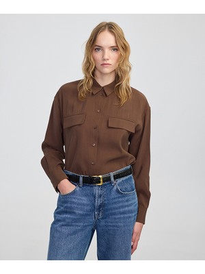 Cep Kapaklı Basic Gömlek IW6250025143074