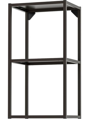 Açık Raf Ünitesi, Antrasit, 40X30X75 cm