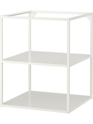 Açık Raf Ünitesi, Beyaz, 60X60X75 cm