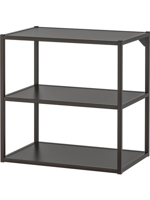 Açık Raf Ünitesi, Antrasit, 60X40X60 cm