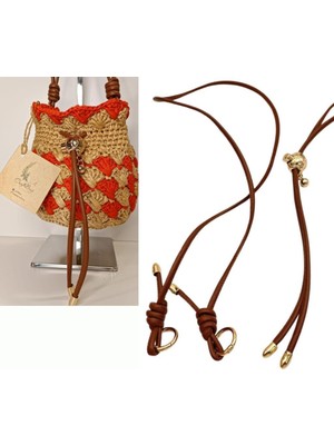 Angel Çanta Aksesuar Düğüm Model Büzgülü Çanta Seti