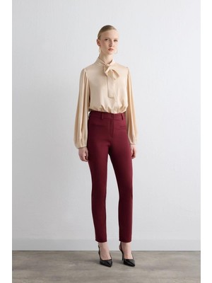 Gusto Klasik Sihirli Pantolon - Bordo