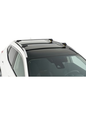 Turtle Can Carry Air-1 Nissan Qashqai (J11) Suv 2014->2021 Portbagaj Ara Atkı Seti, Gri