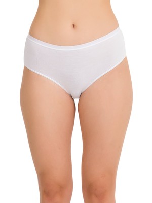 Kadın Yüksek Bel Bambu Bato Külot 10 Adet