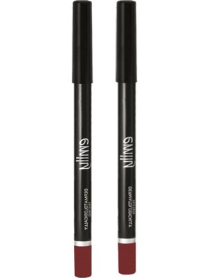 Golden Rose Emily Dudak Kalemi 217 Mat Renk 2 Adet Pürüzsüz Sürüm ile Makyajınızı Tamamlayın