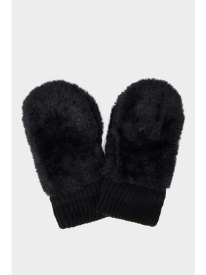 DeFacto Kız Çocuk Suni Kürk Eldiven F5146A825WN