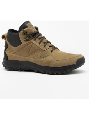 Quechua Erkek Outdoor Su Geçirmez Deri Bot - Bej - NH500 Mid Wp
