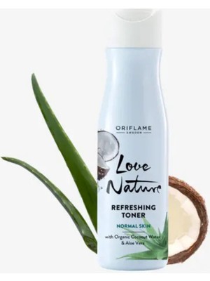 Love Nature Organik Hindistan Cevizi Suyu ve Aloe Vera Içeren Canlandırıcı Tonik 34820