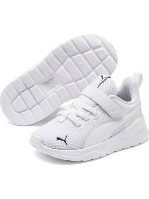 Puma Anzarun Lite Ac Inf-White-White Çocuk Ayakkabı-Beyaz