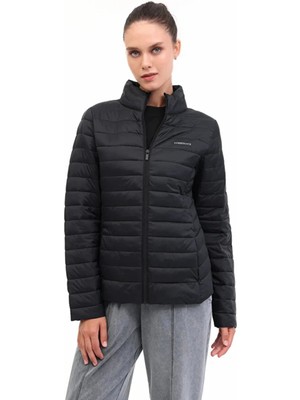 Lumberjack Padded 1SN28 Kadin Mont - Siyah