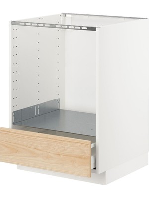 Ankastre Fırın Dolabı, Askersund Açık Dişbudak, 60X60 cm