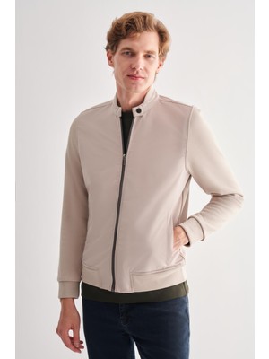 İmza Dik Yaka Pamuklu Slim Fit Kapitone Classic Mont 1007255127