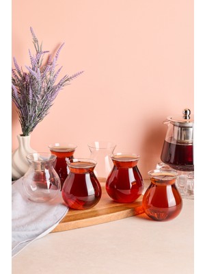 Üsküdar 6'lı Çay Bardağı Seti 200 ml