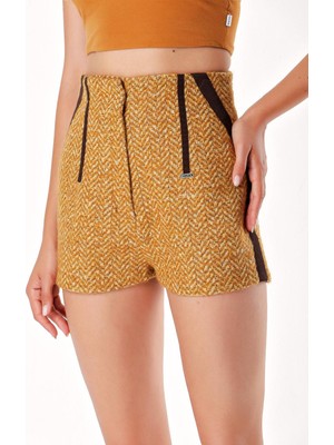 Hardal Mini Yün Şort  40736