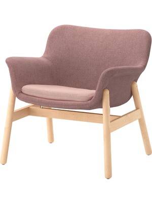 Berjer, Gunnared Açık Kahverengi-Pembe, Alçak Arkalıklı