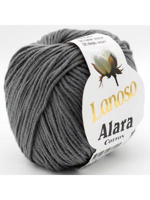 Lanoso Alara El Örgü Ipliği 50GR 953 Füme  - 1 Adet